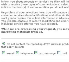 AT&T Collects Email Addresses For the Fun of It